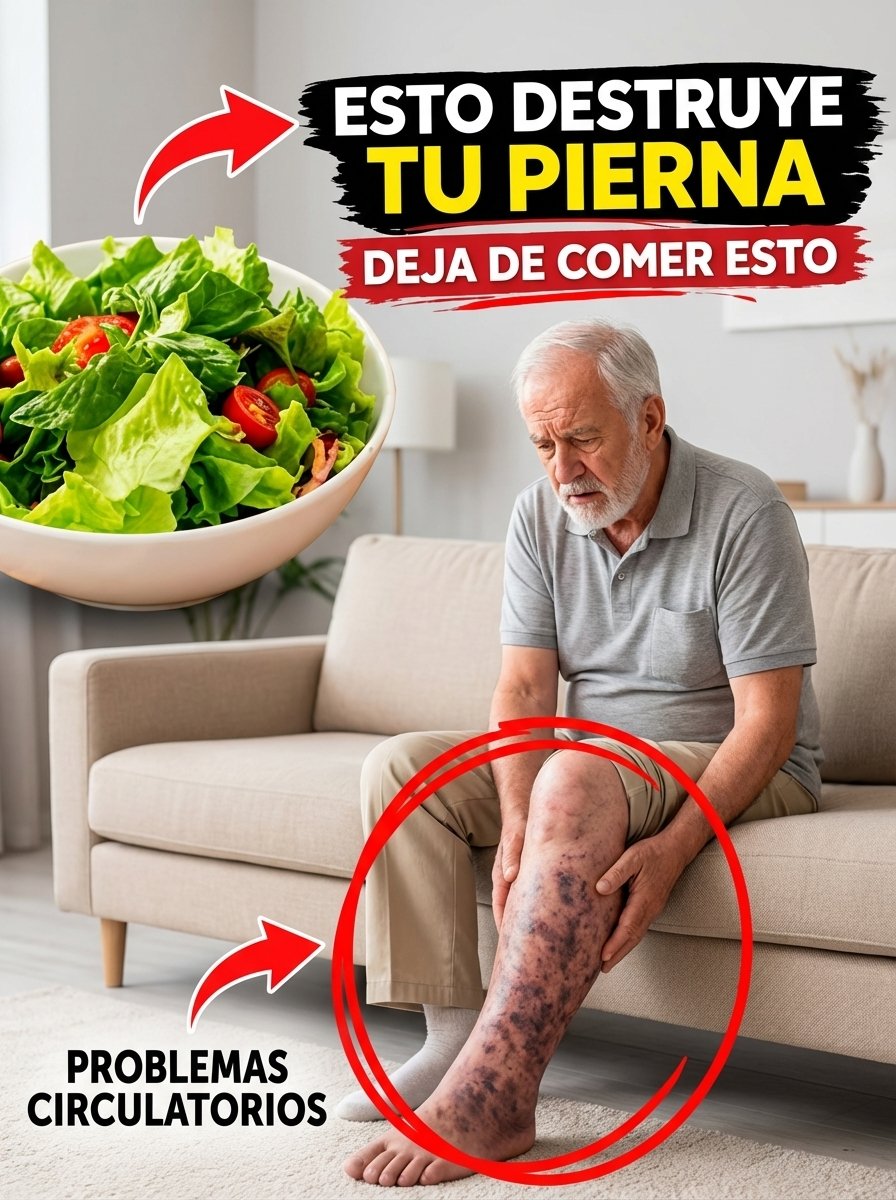 ¡Alerta Roja! Si Tienes Más de 50: Estos 15 Alimentos Están CAUSANDO el Hormigueo y Adormecimiento en Tus Pies (¡Deja de Comerlos YA!)