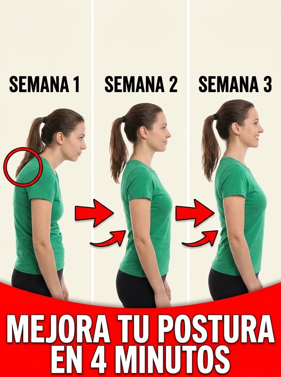 ¡Atención Mayores de 60! El Secreto Japonés de 4 Minutos Que Eliminará Tu Cabeza Adelantada y Transformará Tu Energía