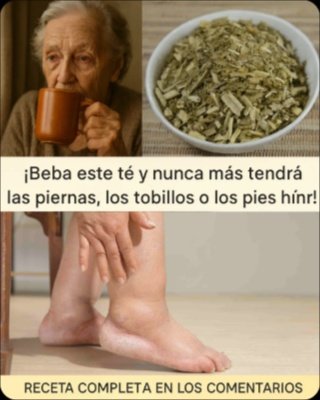 🦵 ¡Alerta! Si tus Piernas se HINCHAN, ESTE es el Té Natural que Necesitas (y por qué NADIE te lo ha Dicho Antes)