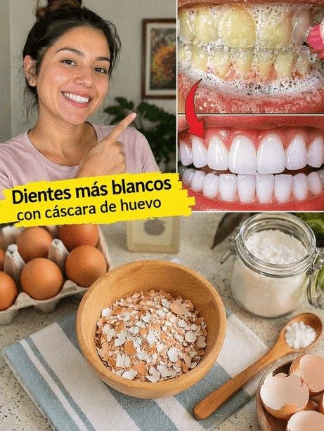 ¡Tu sonrisa en peligro! La moda viral de la cáscara de huevo y la ÚNICA forma segura de blanquear tus dientes