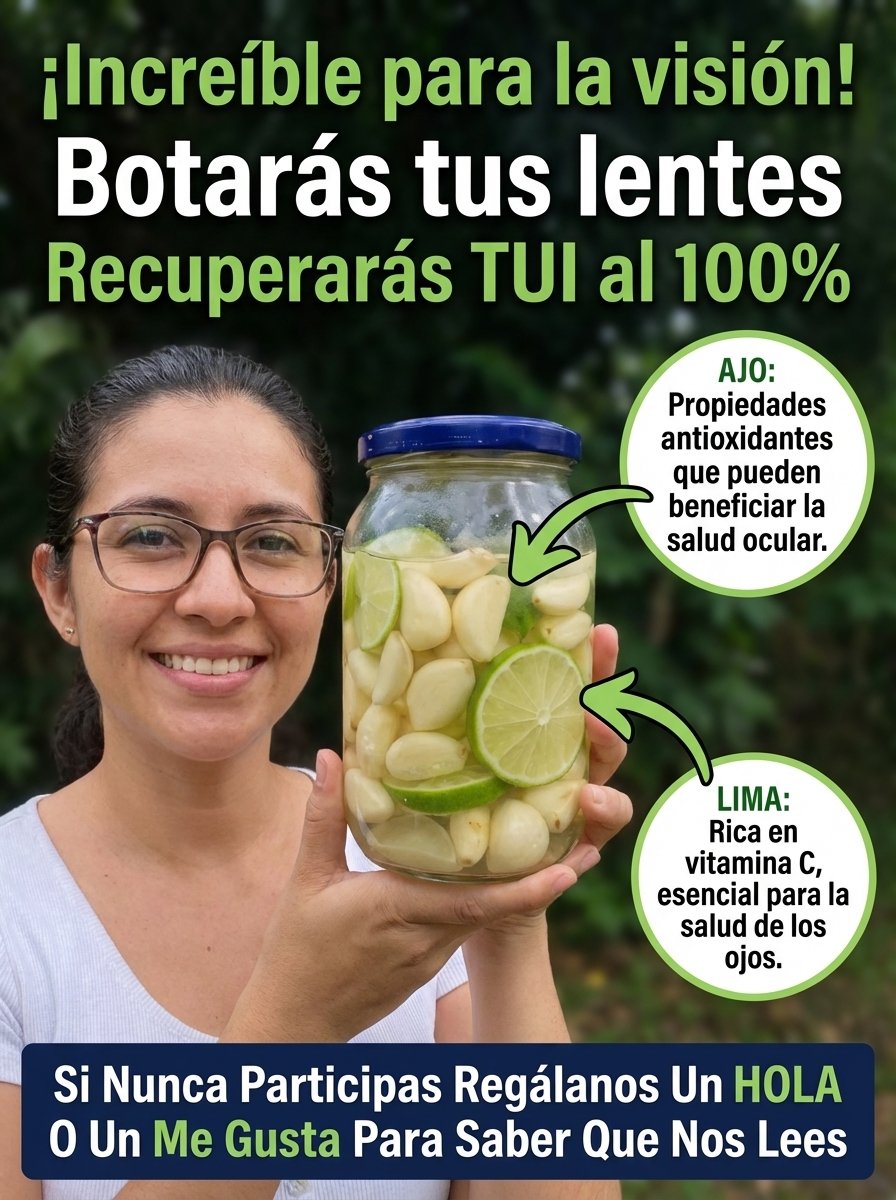 ¡ALERTA VISUAL! 👁️ Olvídate de las Gafas: Esta Sencilla FÓRMULA Casera con 3 Ingredientes está Transformando la Visión de MILES