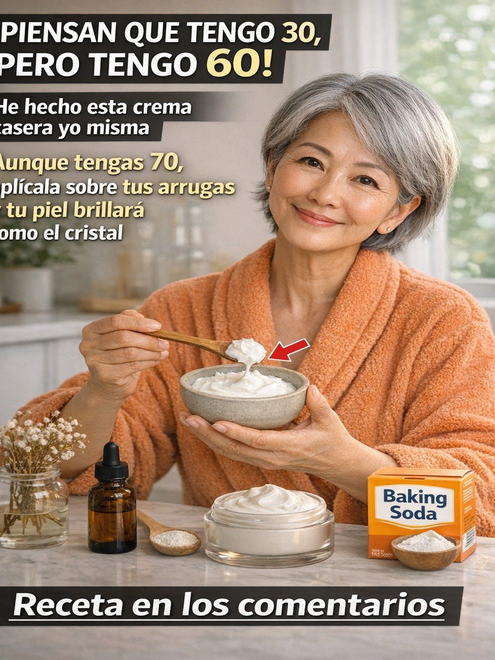¡REVOLUCIÓN ANTIEDAD en Casa! La Crema Casera que ELIMINA Arrugas y Manchas Oscuras para una Piel de ENSUEÑO