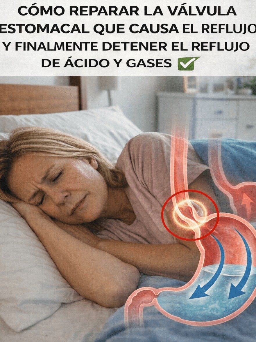 ¡Basta de Reflujo! El Secreto MECÁNICO que Tu Médico NO Te Cuenta para Arreglar la Válvula del Estómago y Vivir Sin Ardor