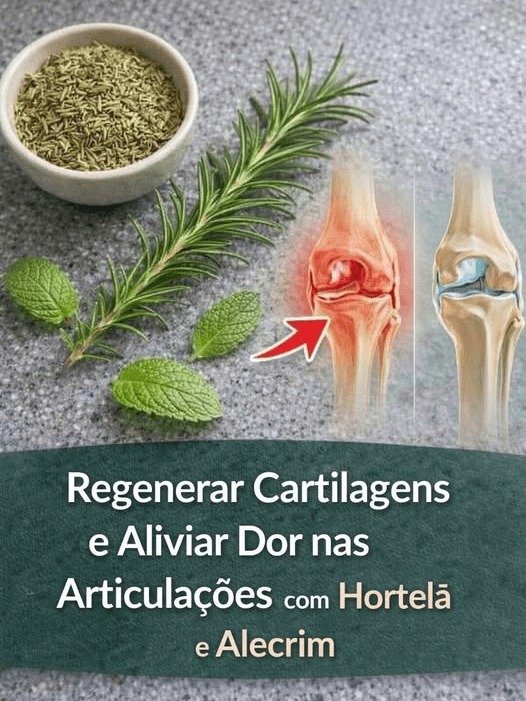 ¡Adiós al Dolor Articular! El Secreto de la Hortelã y el Alecrim Que Nadie Te Ha Contado para Articulaciones Jóvenes y Sin Molestias