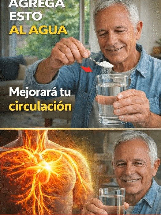 ¡ALERTA! Adultos Mayores de México: El ÚNICO Secreto que Necesitas en tu Agua para una Circulación IMPECABLE (¡Adiós Piernas Pesadas!)