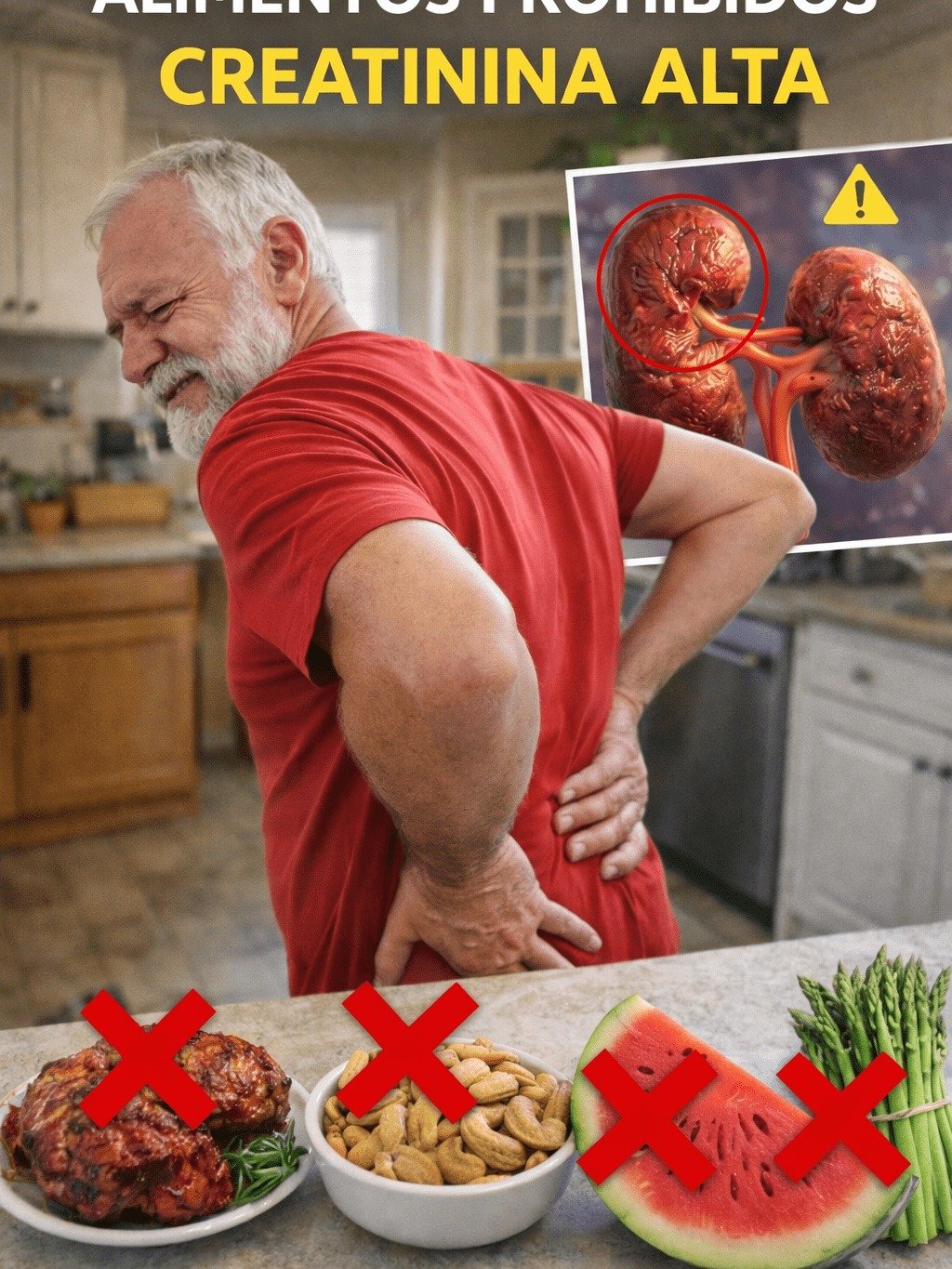 ¡Alerta Roja! Tu Creatinina Está Alta: Estos 7 Alimentos Están Destruyendo Tus Riñones y Debes Dejarlos HOY Mismo (El #7 Te Sorprenderá)