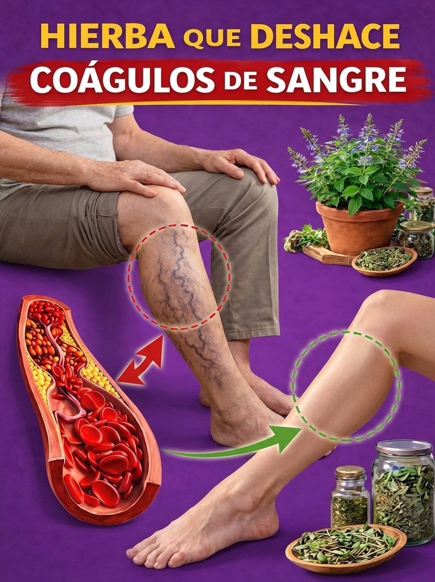 ¡Alerta Roja! Si tus piernas están cansadas, hinchadas o con varices, ESTAS 6 hierbas son tu solución (¡La ciencia lo confirma!)