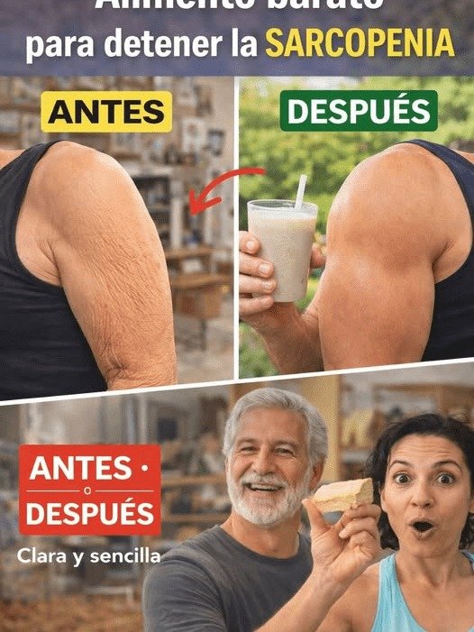¡Alerta! Tus Músculos Desaparecen y No Lo Sabes: Descubre el Alimento #1 que Frena la Sarcopenia y Te Devuelve la Fuerza