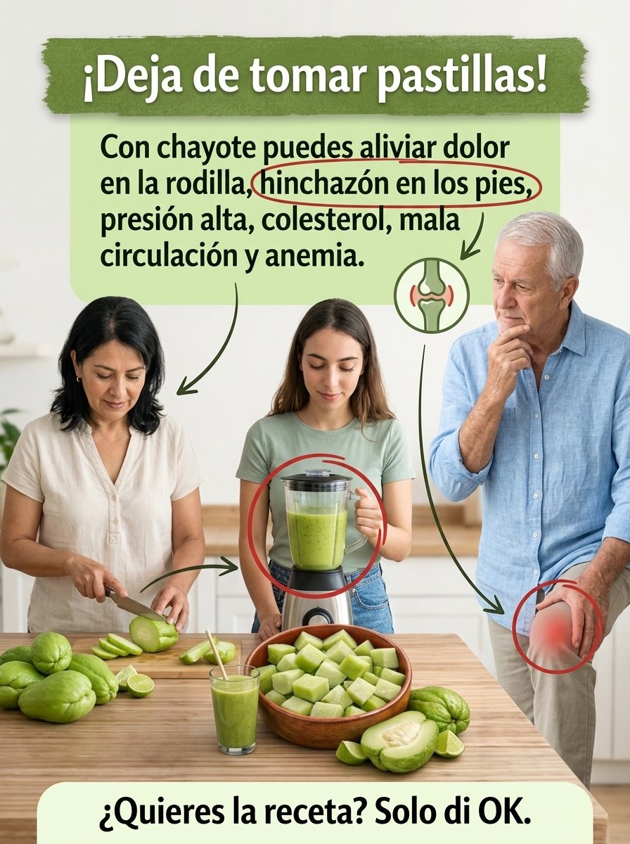 Jugo de Chayote: ¿Milagro o Mito? Lo Que NADIE Te Cuenta (y Tu Salud Agradecerá Saber)