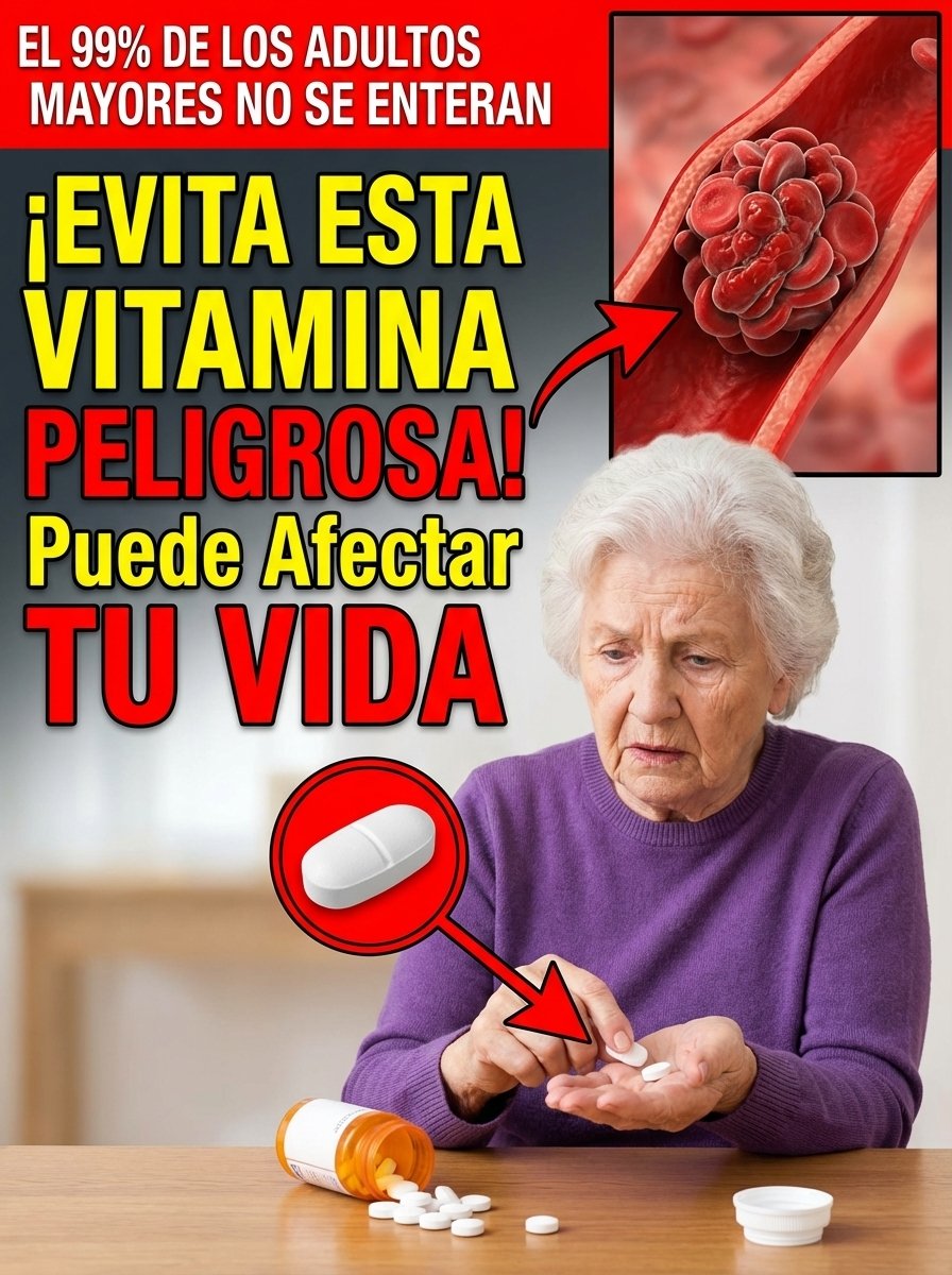 ¡URGENTE! ¿Tomas Vitaminas? Este Error Común en Adultos Mayores Podría Estar DAÑANDO tu Salud (y no lo sabes)