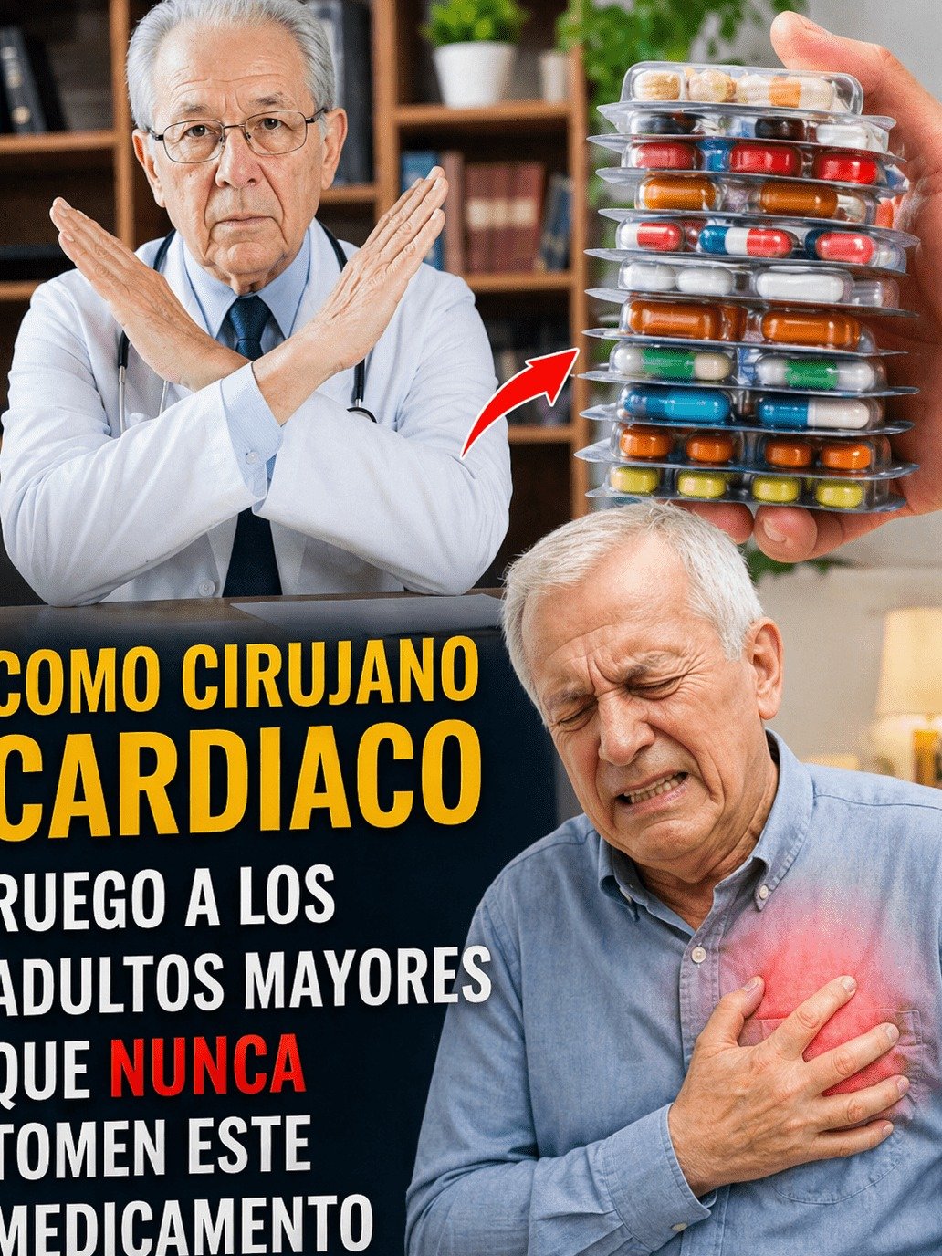 ¡ALERTA URGENTE! Cardiólogos Revelan: Esta 'Pastilla Invisible' Está Dañando tu Corazón (y los 5 Medicamentos que DEBES Revisar HOY)