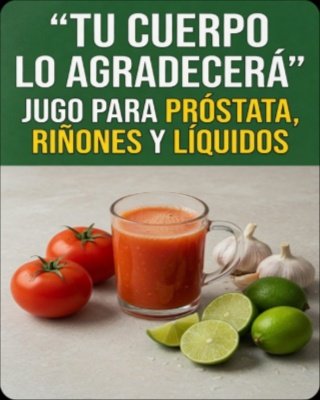 ¿El Jugo de Tomate, Ajo y Limón es un FRAUDE? La Ciencia Revela la VERDAD Oculta para tu Próstata y Riñones