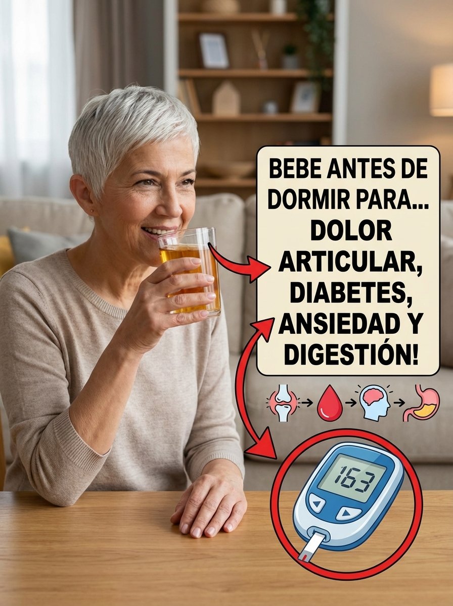 El Hábito Nocturno que MILLONES Ignoran: Bebe ESTO antes de Dormir y Transforma Tu Salud Radicalmente