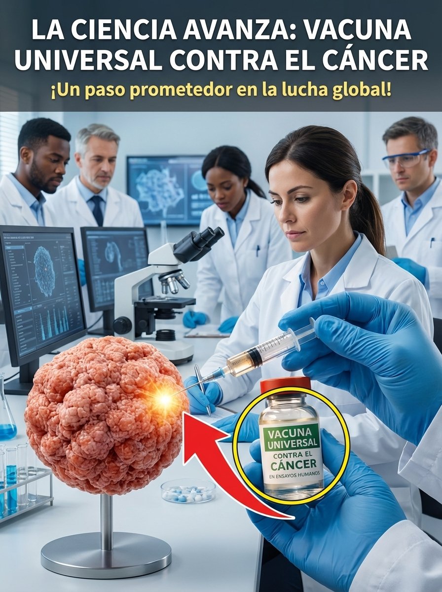 ¡Impactante Avance! La Vacuna Universal Contra el Cáncer Que Promete Acabar Con Todo Tipo de Tumores: ¿El Fin de la Enfermedad?