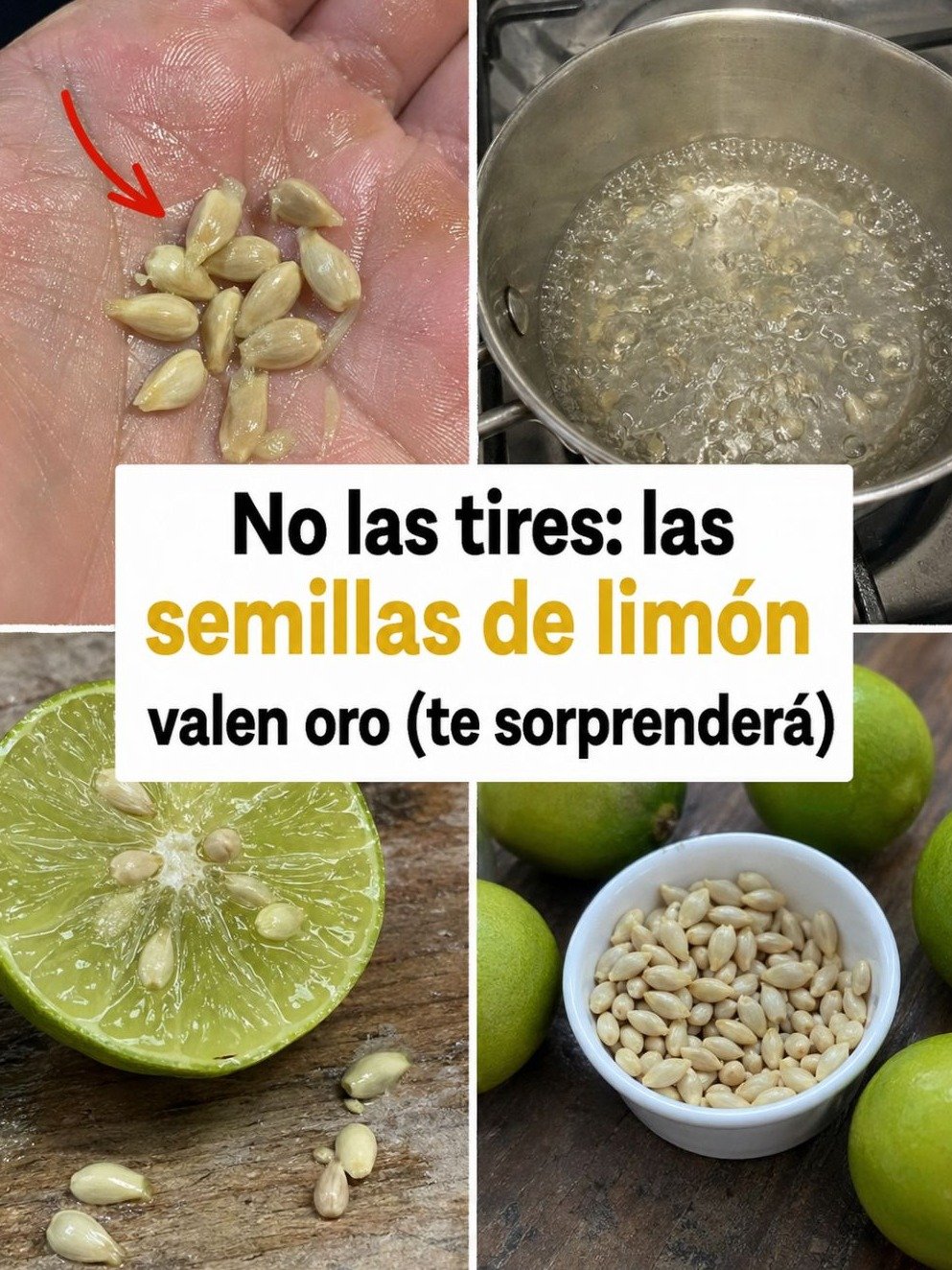 ¡El Secreto Mejor Guardado! Por Qué NUNCA Más Deberías Tirar las Semillas de Limón (Tu Salud y Hogar Te Lo Agradecerán)