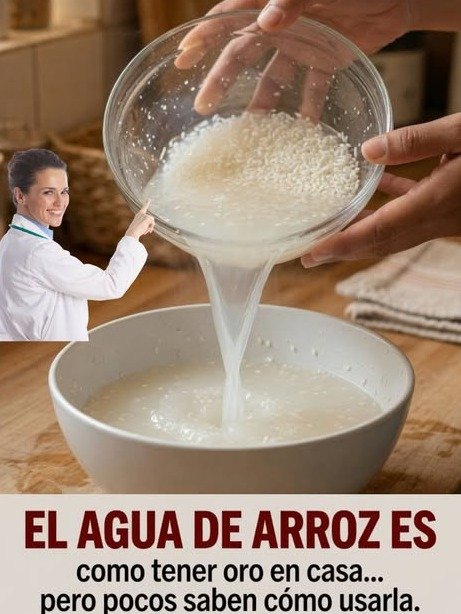 ¡No Tiras Esto Nunca Más! El 'Oro Líquido' del Agua de Arroz: 5 Beneficios Que Transformarán Tu Salud y Belleza