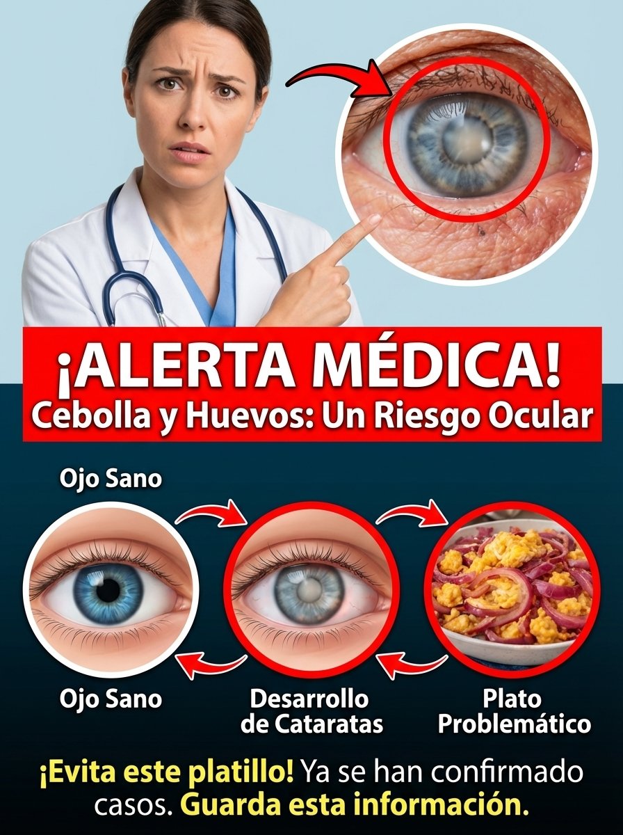 ¡ALERTA! El ÚNICO Alimento que NUNCA Debes Mezclar con Cebolla si No Quieres Perder Tu Visión (¡Es Más Común de lo que Crees!)