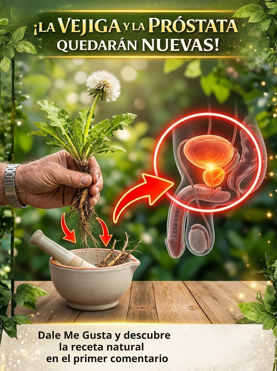 ¡El Secreto Olvidado de la Naturaleza! 🌿 Así Puede el Diente de León Transformar tu Vejiga y Próstata (Y Nadie Te Lo Había Contado)