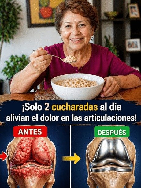 ¡Alerta! Millones de mayores ignoran este hábito de 2 cucharadas al día y sus rodillas lo pagan caro: ¿Tú también?