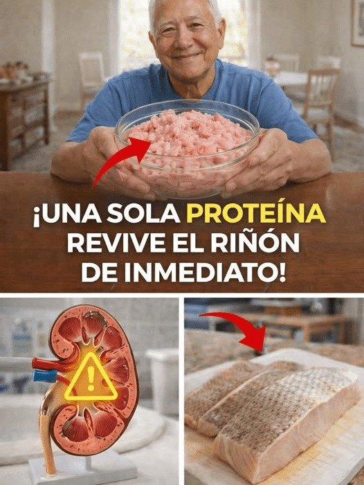 ¡URGENTE! Si Eres Adulto Mayor, ESTAS 6 Proteínas están DAÑANDO tus Riñones (Y las 4 que SÍ debes Comer)