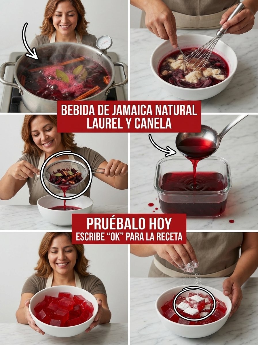 ¿La Gelatina de Jamaica es el Postre MILAGROSO que Prometen? ¡Descubre la Verdad Oculta ANTES de Creer Todo lo Viral!