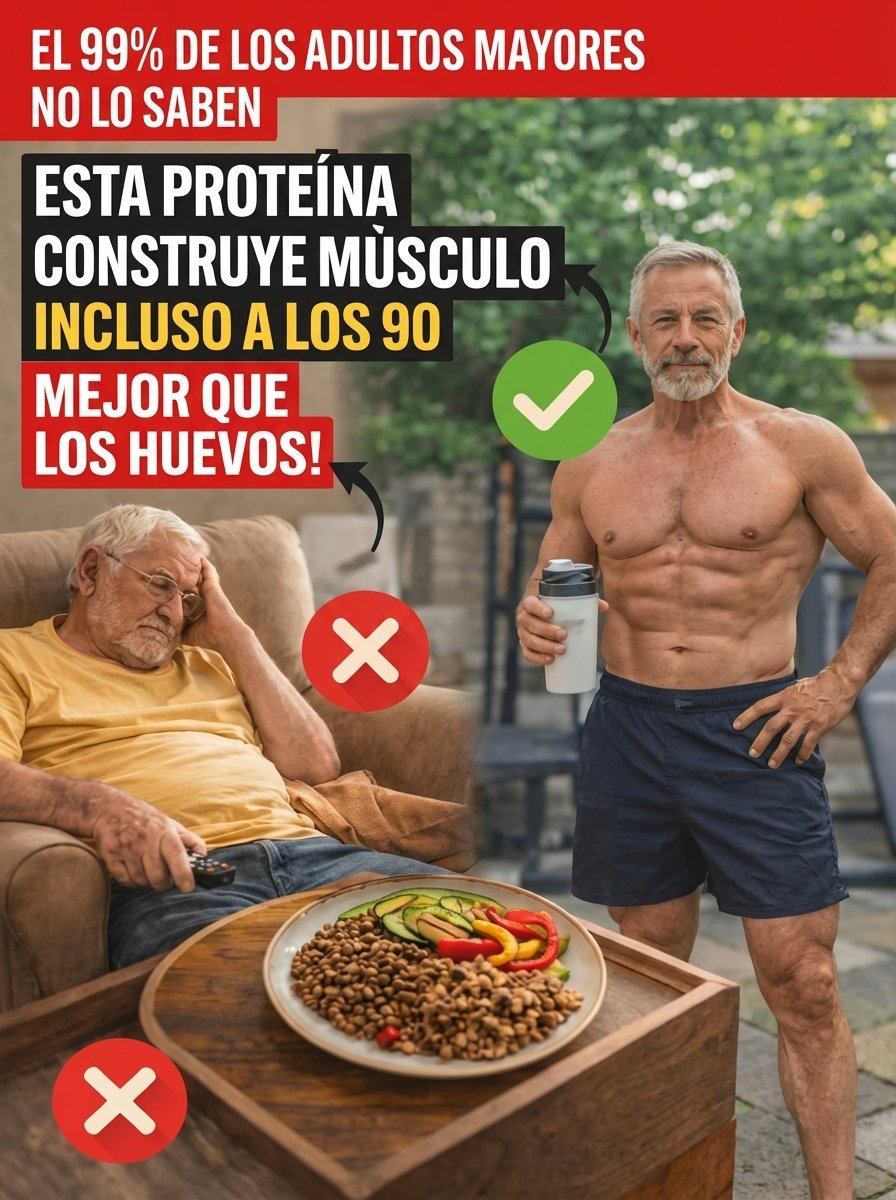 ¡No dejes que la edad te robe tu FUERZA! Descubre los 7 alimentos CLAVE para músculos de acero después de los 50 (y el hábito secreto que nadie te cuenta)