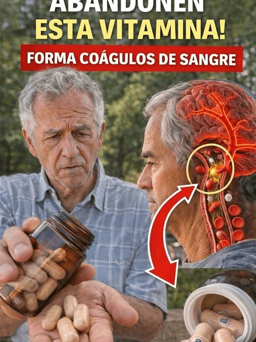 ¡ALERTA! La Vitamina Que Creías Inofensiva Podría Estar Destruyendo Tu Circulación en Silencio (Y NADIE TE LO DICE)