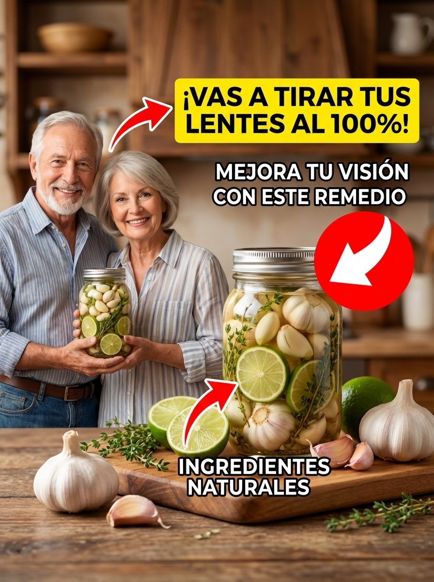 ¡Tu Vista Pide AUXILIO! Descubre el Remedio Casero de 3 Ingredientes que NADIE te ha Contado (y que funciona si sabes cómo)