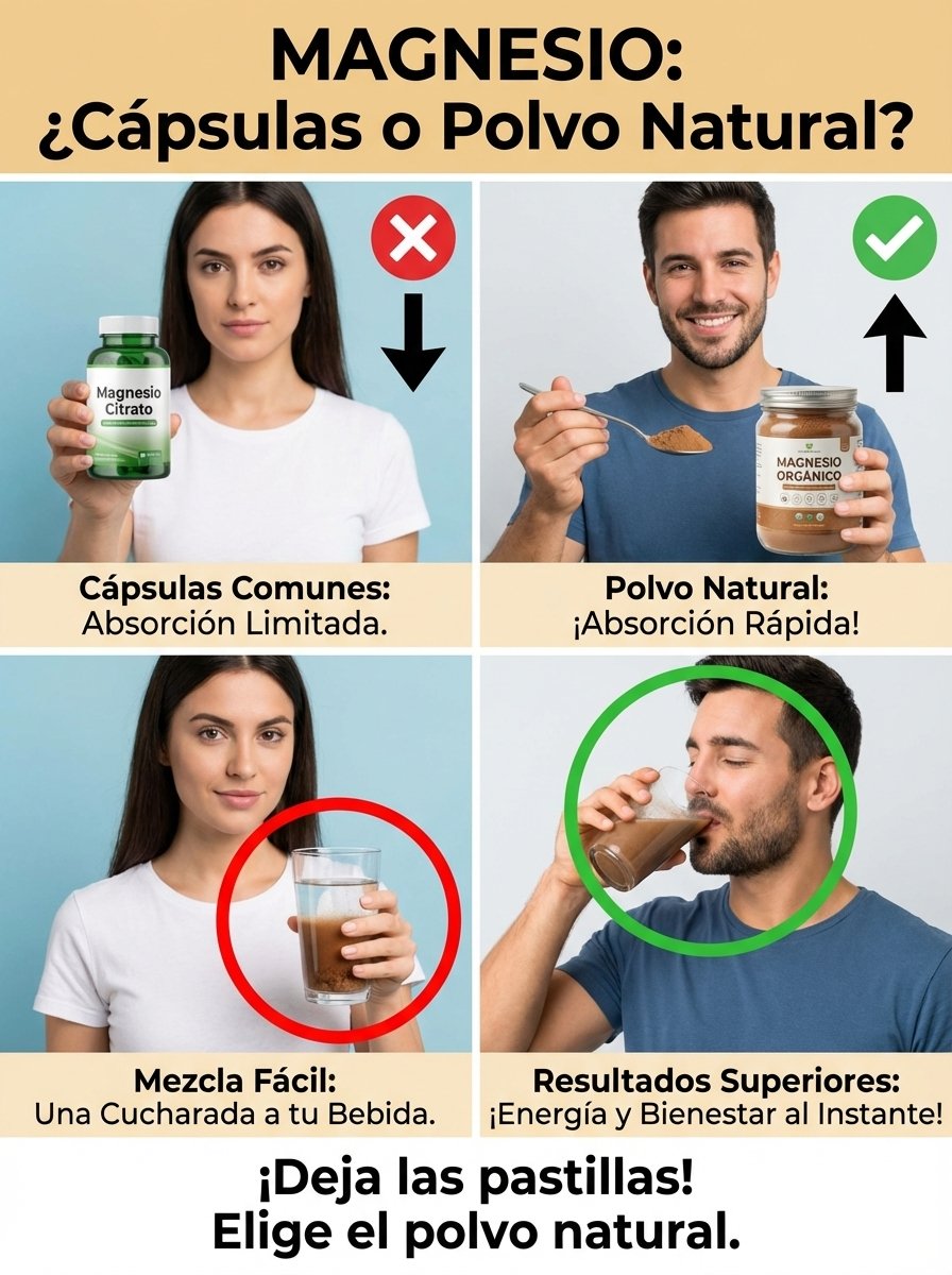 ¡ALERTA! El Magnesio que Tomas Podría Ser INÚTIL: El Secreto que NADIE te Cuenta para después de los 50