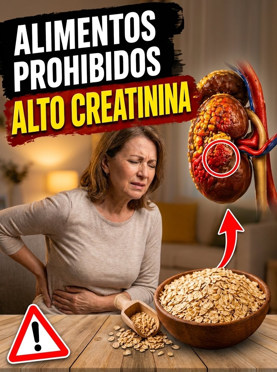 ¡ALERTA URGENTE! ¿Creatinina Alta? 13 Alimentos COTIDIANOS Que La Están Disparando (Y El Último Es El Que Más Te Sorprenderá)