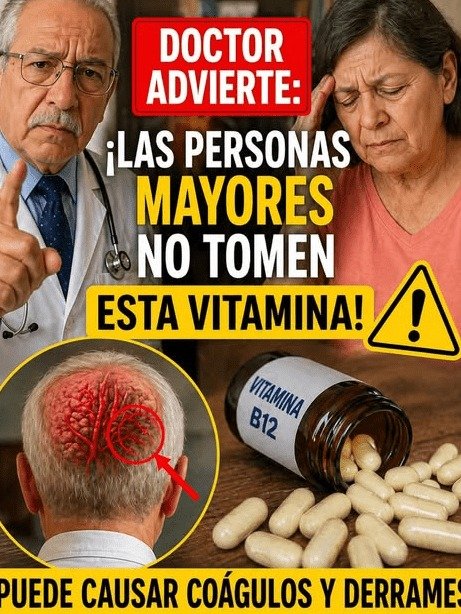 ¡ALERTA URGENTE! Millones de Adultos Mayores en México Cometen ESTE Error con la Vitamina B12 y NO lo Saben: ¿Aliada o Peligro SILENCIOSO?
