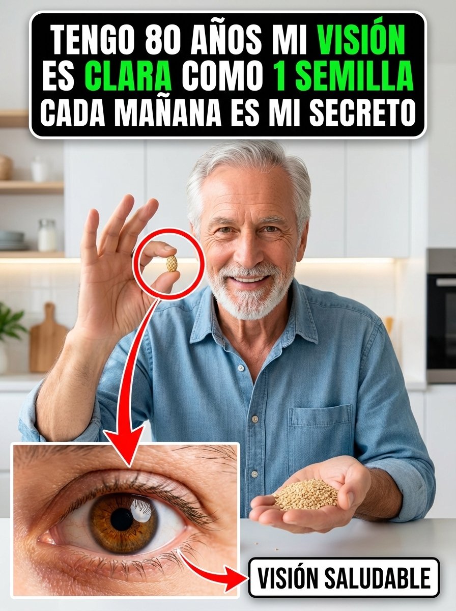 ¡El Descubrimiento Japonés que Dejó Mudos a los Oftalmólogos Mexicanos! Come Estas 4 Semillas y Tus Ojos Podrían Sentirse HASTA 15 Años Más Jóvenes (La #1 Es Un Milagro)