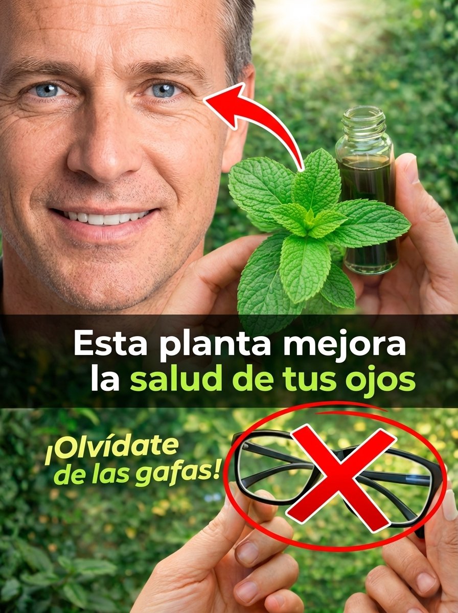¡Alerta después de los 45! El Secreto de la Menta que Tu Visión te Rogará Conocer (Y que Nadie te ha Contado)