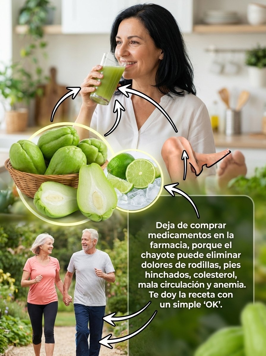 ¡El Secreto Olvidado para una Circulación Impecable! Descubre Cómo el Chayote Puede Transformar Tu Salud (¡Y cómo comerlo HOY!)