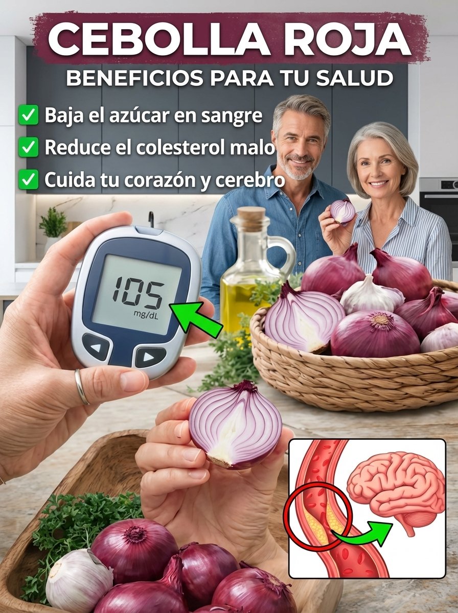 El Secreto Olvidado en Tu Cocina: ¿Puede la Cebolla Morada Transformar Tu Glucosa y Corazón Desde HOY?