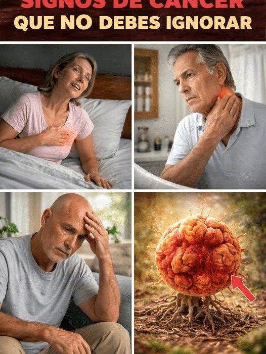 ¡URGENTE! 10 Señales de Cáncer que Tu Cuerpo Te Está Gritando (y que el 90% ignora)