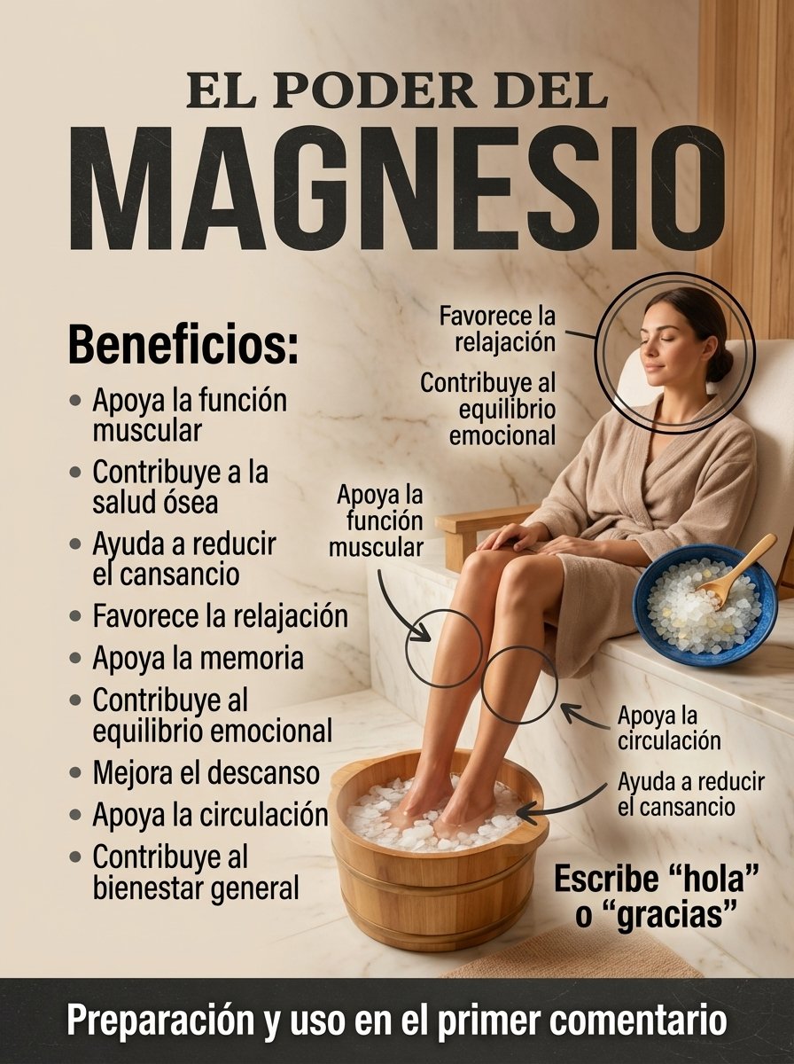 ¡URGENTE! Si Tienes Estos Síntomas, Tu Cuerpo Te Grita Que Necesitas Magnesio (La Clave Vital que Estás Ignorando)