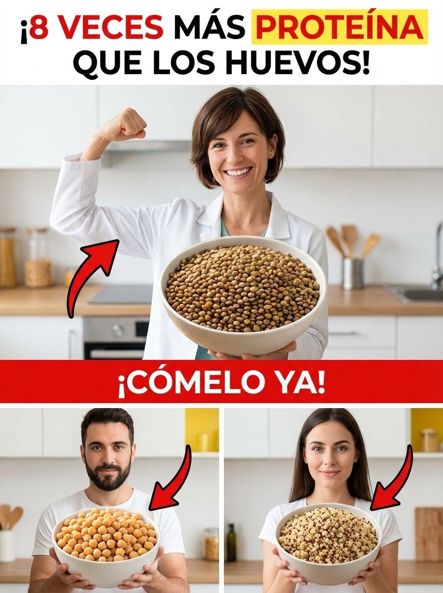 ¡Alerta! ¿Más de 60? Este Alimento Económico Tiene MÁS Proteína que el Huevo y Es Tu Clave para Recuperar la Fuerza