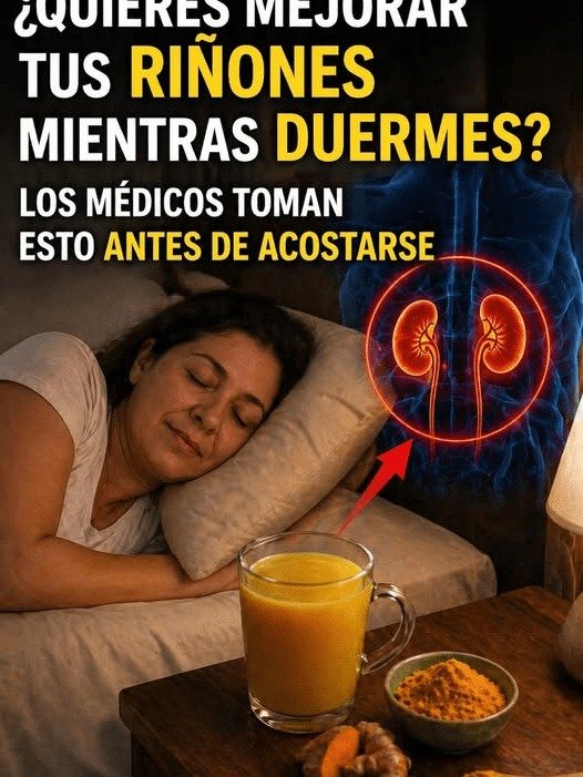 ¡Alerta! Lo que bebes antes de dormir puede estar dañando tus riñones: 4 bebidas nocturnas que te salvarán (y una ya la tienes)