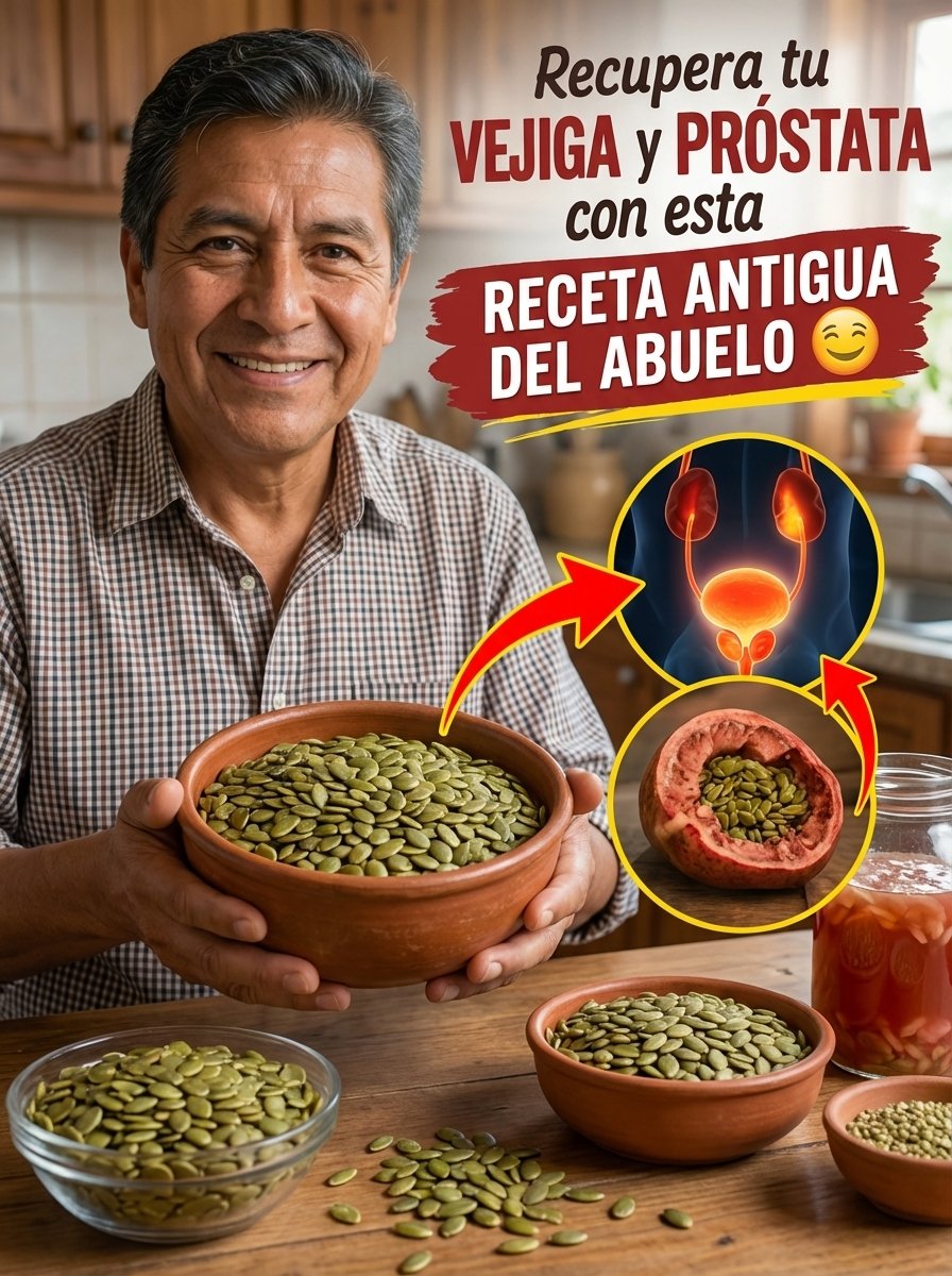 ¡El Secreto Ancestral que tu Abuelo Guardaba! Recupera tu Vejiga y Próstata EN DÍAS y Olvídate de los Problemas Urinarios
