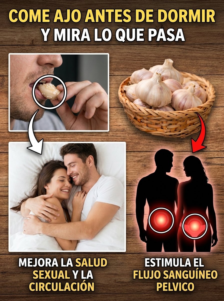 ¡Alerta Salud! 😴 Un Diente de Ajo Antes de Dormir Puede REVOLUCIONAR Tu Cuerpo (Y NADIE Te Lo Había Contado)