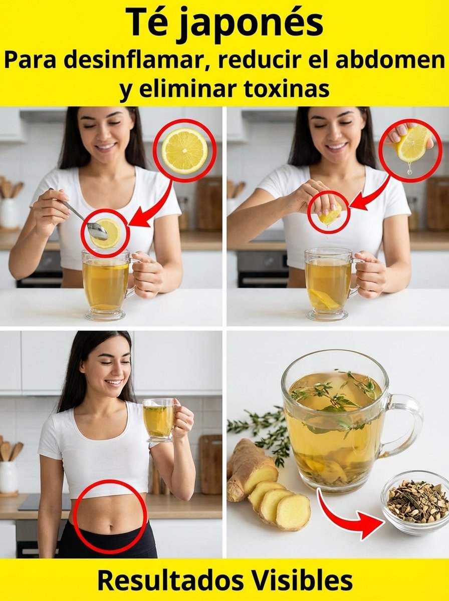 El Secreto Japonés Que Desinflama, Desintoxica y Te Ayuda a Perder Peso RÁPIDO – ¡Miles Ya Lo Aman!