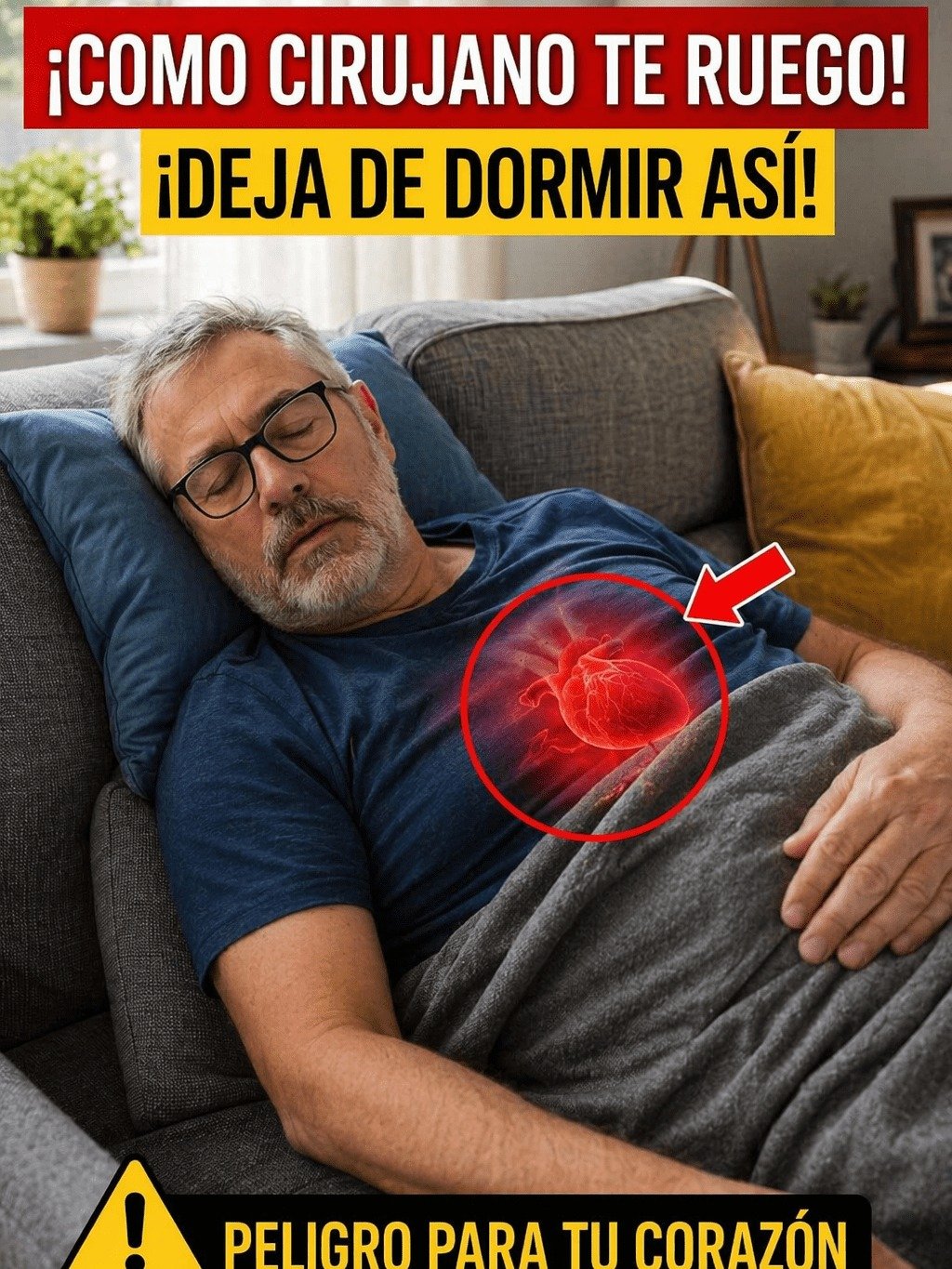 ¿Duermes Así? La Postura SILENCIOSA Que Aumenta Tu Riesgo de ACV Si Eres Adulto Mayor (¡Protégete Ya!)