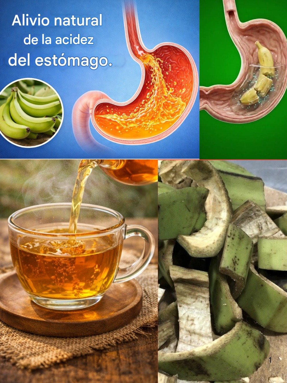 ¡Alto! Si tiras las cáscaras de plátano macho, estás cometiendo un error: El SECRETO natural para una digestión IMPARABLE