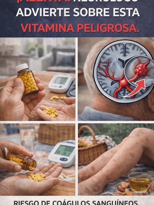 ¡Detente AHORA! Si eres Adulto Mayor, ESTAS Vitaminas Podrían Estar Destruyendo Tu Circulación Sin Que Lo Sepas