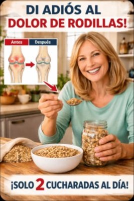 El 'Secreto' de las Rodillas Jóvenes: Si Tienes Más de 50, Este Hábito Diario con Semillas Es Tu Mejor Aliado (¡No lo Creerás!)