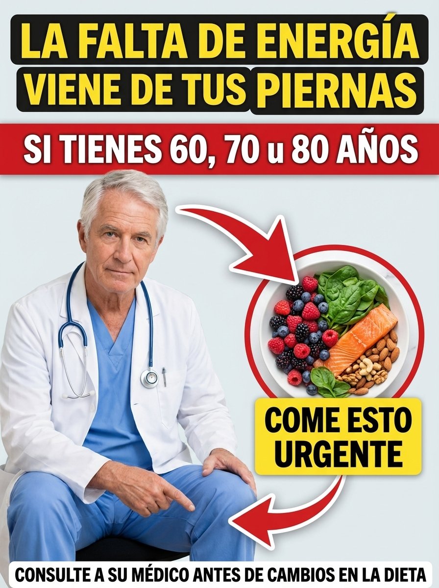 El Secreto para Acabar con el Cansancio Crónico No Está en el Café: ¡Tus Piernas te Piden ESTO! (2 Recetas que Cambiarán Tu Vida)
