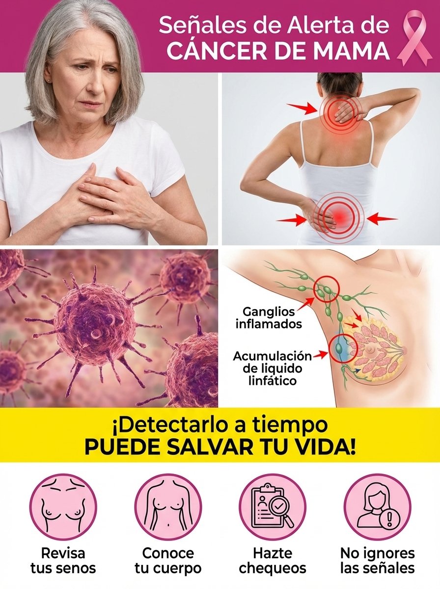 ¡Alerta Máxima! 5 Señales de Cáncer de Mama que NUNCA Debes Ignorar – ¡Tu Vida Podría Depender de Ello!