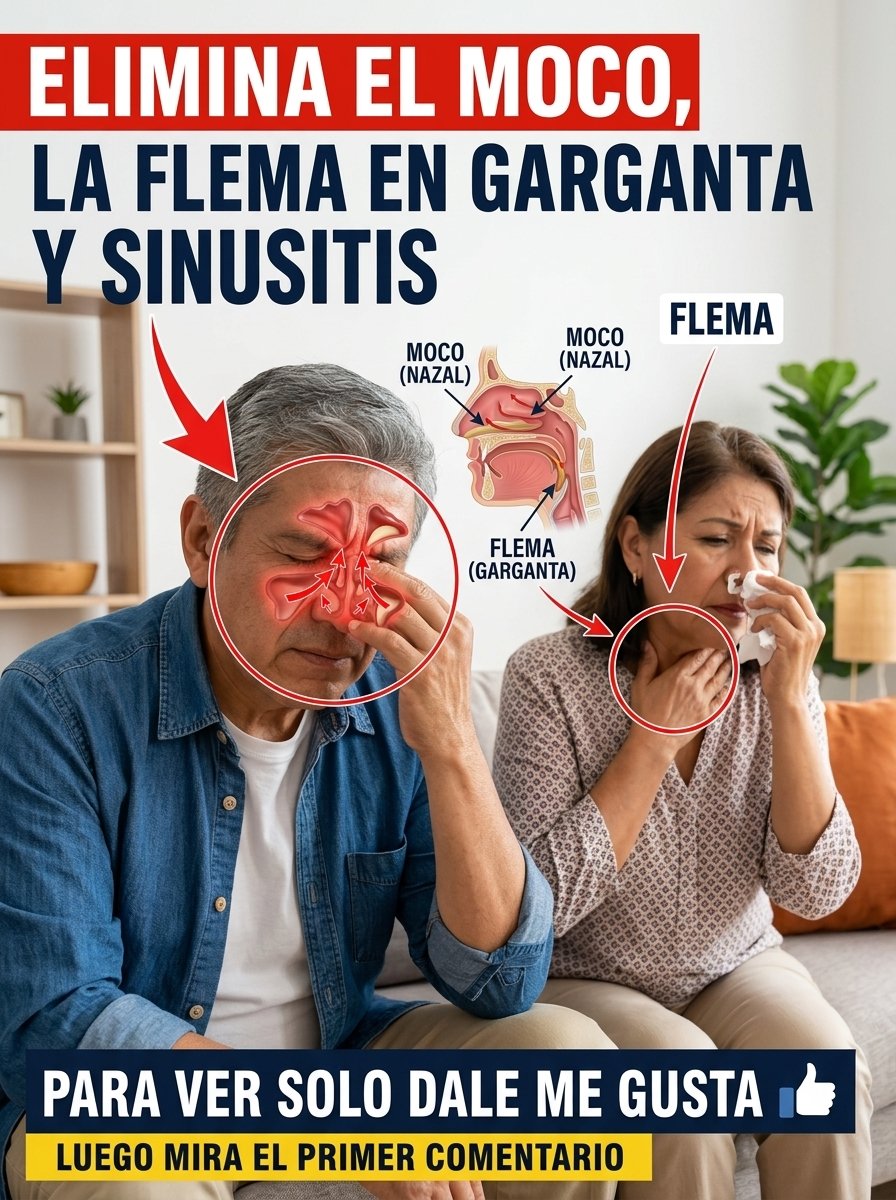 ¡ALERTA! ¿Nariz Tapada y Flemas Constantes? Este Hábito de 1 Minuto Podría Cambiar Tu Vida (NADIE te lo cuenta)