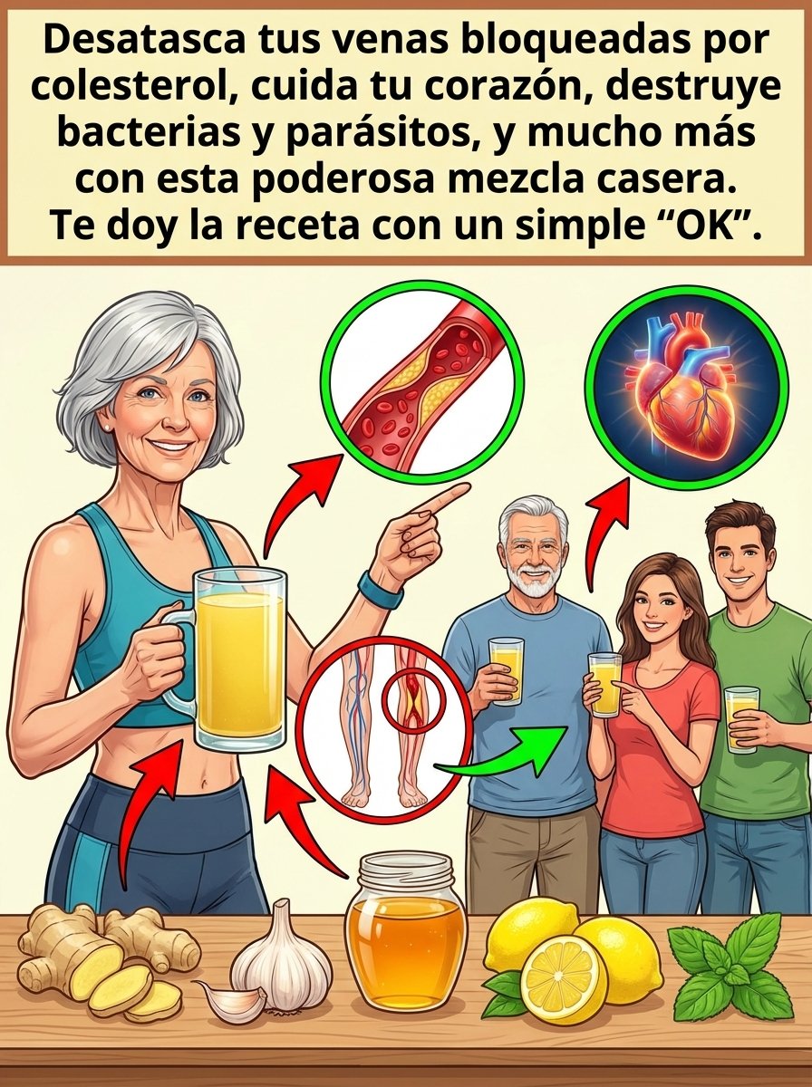 ¡Desbloquea el Poder Oculto de Tu Cuerpo! La Mezcla Natural de 3 Ingredientes Que Tu Salud Te Pedirá a Gritos